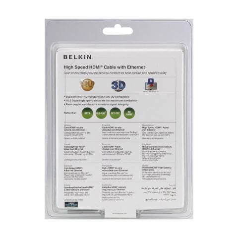  Cáp HDMI Belkin đầu mạ vàng 24k 5m 