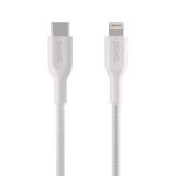  Cáp sạc nhanh Lightning to USB-C Belkin Playa vỏ dù, 1m  2m PM1004 