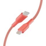  Cáp sạc nhanh Lightning to USB-C Belkin Playa vỏ dù, 1m  2m PM1004 