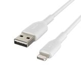  Cáp sạc Lightning Belkin BOOST↑CHARGE™ 12W vỏ nhựa dài 1M 