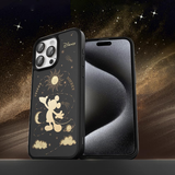  Ốp lưng Magnetic hoạ tiết Mickey và vũ trụ màu vàng đen iPhone 16 Pro Max Belkin 