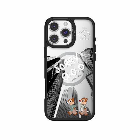  Ốp lưng Magnetic hoạ tiết Chip và Dale màu đen iPhone 16 Pro Max Belkin 