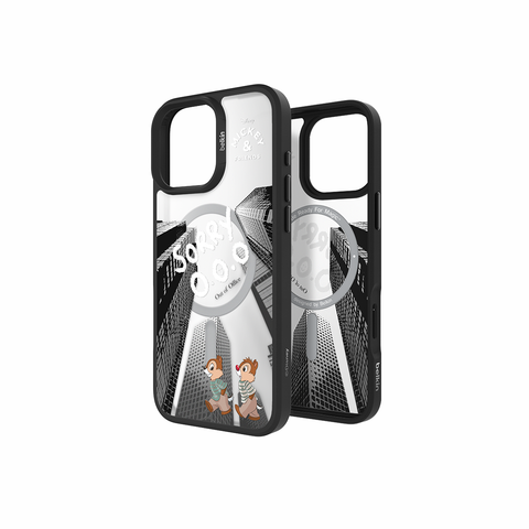  Ốp lưng Magnetic hoạ tiết Chip và Dale màu đen iPhone 16 Pro Max Belkin 