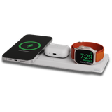  Đế sạc không dây 3 trong 1 BOOSTCHARGE PRO MagSafe 15W, loại nằm, kèm sạc 