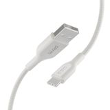  Cáp sạc USB Type C Belkin Playa vỏ dù, 1m - 2m - Hàng Chính Hãng - Bảo Hành 2 Năm 