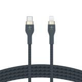  Cáp sạc USB Type C - Lightning BOOSTCHARGE PRO Flex Belkin vỏ silicone bọc dù 60W CAA011 