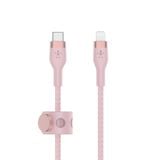  Cáp sạc USB Type C - Lightning BOOSTCHARGE PRO Flex Belkin vỏ silicone bọc dù 60W CAA011 