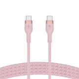  Cáp sạc nhanh USB Type C - C BOOSTCHARGE PRO Flex Belkin vỏ silicone bọc dù 60W 1M 