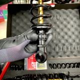 Phuộc Sau/Giảm Sóc Sau RCB VD Series 370mm Ty Vàng Cho Aprilia SR GT 200 Và Piaggio Medley tại FMG Superstore