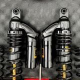 Phuộc Sau/Giảm Sóc Sau RCB VD Series 370mm Ty Vàng Cho Aprilia SR GT 200 Và Piaggio Medley tại FMG Superstore
