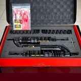 Phuộc Sau/Giảm Sóc Sau RCB VD Series 370mm Ty Vàng Cho Aprilia SR GT 200 Và Piaggio Medley tại FMG Superstore