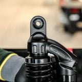 Phuộc Sau/Giảm Sóc Sau RCB VD Series 370mm Ty Vàng Cho Aprilia SR GT 200 Và Piaggio Medley tại FMG Superstore