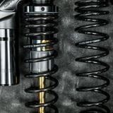 Phuộc Sau/Giảm Sóc Sau RCB VD Series 370mm Ty Vàng Cho Aprilia SR GT 200 Và Piaggio Medley tại FMG Superstore