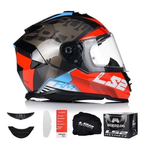 Mũ Bảo Hiểm Fullface LS2 FF800 Storm 2 Sprinter chính hãng tại FMG Superstore