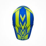 Mũ Bảo Hiểm Fullface Offroad Bell MX-9 MIPS® Disrupt Matte Classic Blue/Hi-Viz Yellow tại FMG Superstore - Bell Distributor