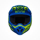 Mũ Bảo Hiểm Fullface Offroad Bell MX-9 MIPS® Disrupt Matte Classic Blue/Hi-Viz Yellow tại FMG Superstore - Bell Distributor