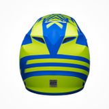 Mũ Bảo Hiểm Fullface Offroad Bell MX-9 MIPS® Disrupt Matte Classic Blue/Hi-Viz Yellow tại FMG Superstore - Bell Distributor