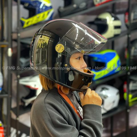 Mũ Bảo Hiểm Fullface BULLDOG Clasico 2 chính hãng tại FMG Superstore