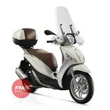 Kính Chắn Gió Cao Trong Suốt Piaggio Medley (2016-2019) - 1B004673 chính hãng tại FMG Mobility | Motoplex Hanoi