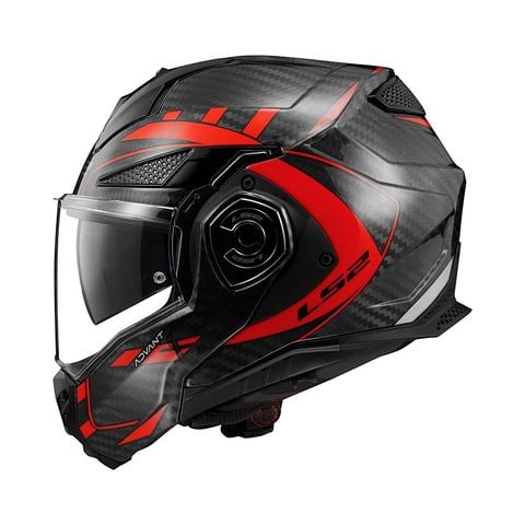 Mũ Bảo Hiểm Fullface Lật Hàm 180 Độ LS2 FF901 Advant X Carbon Future