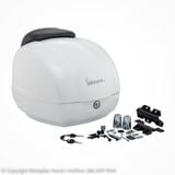 Thùng Đồ 36L Vespa GTS & Vespa GTV - Bianco B04 - CM273375 chính hãng tại Motoplex Hanoi