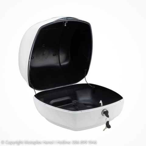 Thùng Đồ 36L Vespa GTS &Vespa GTV - White Innocenza B04 - CM273378 chính hãng tại Motoplex Hanoi
