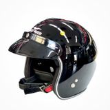Mũ Bảo Hiểm 3/4 Moto Guzzi Jet Helmet Glitter chính hãng tại Motoplex Hanoi