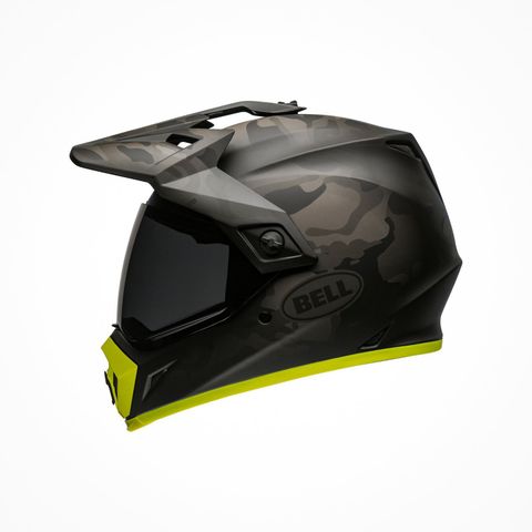 Mũ Bảo Hiểm Fullface BELL MX-9 Adventure MIPS Stealth Camo Matte Black/Hi-Viz Chính Hãng Nhập Khẩu từ USA tại FMG Superstore