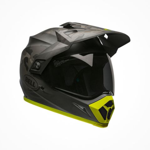Mũ Bảo Hiểm Fullface BELL MX-9 Adventure MIPS Stealth Camo Matte Black/Hi-Viz Chính Hãng Nhập Khẩu từ USA tại FMG Superstore