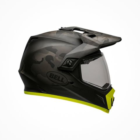 Mũ Bảo Hiểm Fullface BELL MX-9 Adventure MIPS Stealth Camo Matte Black/Hi-Viz Chính Hãng Nhập Khẩu từ USA tại FMG Superstore