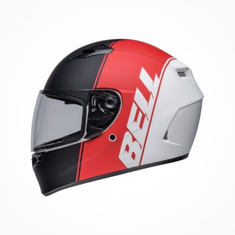 Mũ Bảo Hiểm Bell Qualifier Ascent Matte Black Red White Chính Hãng Nhập Khẩu USA tại FMG Superstore