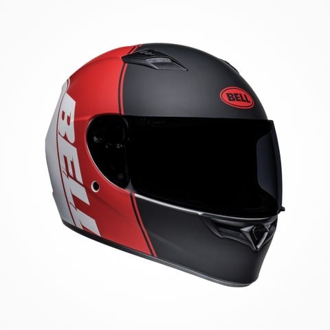 Mũ Bảo Hiểm Bell Qualifier Ascent Matte Black Red White Chính Hãng Nhập Khẩu USA tại FMG Superstore