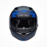 Mũ Bảo Hiểm Fullface Bell Qualifier DLX MIPS Raiser Matte Black/Blue/Gray Chính Hãng USA tại FMG Superstore