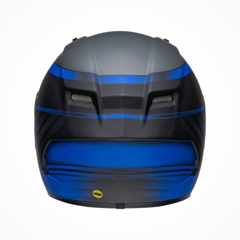 Mũ Bảo Hiểm Fullface Bell Qualifier DLX MIPS Raiser Matte Black/Blue/Gray Chính Hãng USA tại FMG Superstore