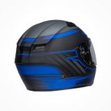 Mũ Bảo Hiểm Fullface Bell Qualifier DLX MIPS Raiser Matte Black/Blue/Gray Chính Hãng USA tại FMG Superstore