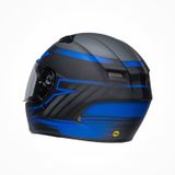Mũ Bảo Hiểm Fullface Bell Qualifier DLX MIPS Raiser Matte Black/Blue/Gray Chính Hãng USA tại FMG Superstore