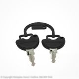 Thùng Đồ 36L Vespa GTS & Vespa GTV - Classic Nero XN2 - CM273372 chính hãng tại Motoplex Hanoi