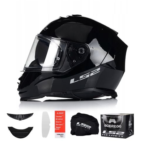 Mũ Bảo Hiểm Fullface LS2 FF800 Storm 2 Solid chính hãng tại FMG Superstore