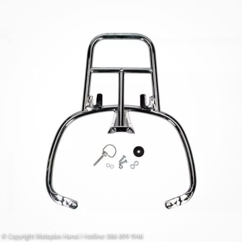 Giá Đỡ Thùng Đồ Vespa Sprint & Vespa Primavera mạ Chrome Chính Hãng