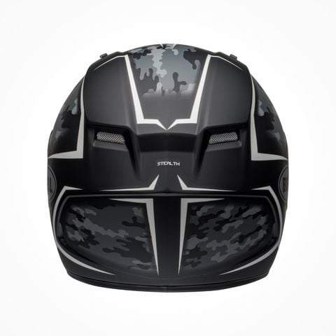 Mũ Bảo Hiểm Fullface Bell Qualifier Stealth Camo Matte Black White Chính Hãng Nhập Khẩu từ USA tại FMG Superstore