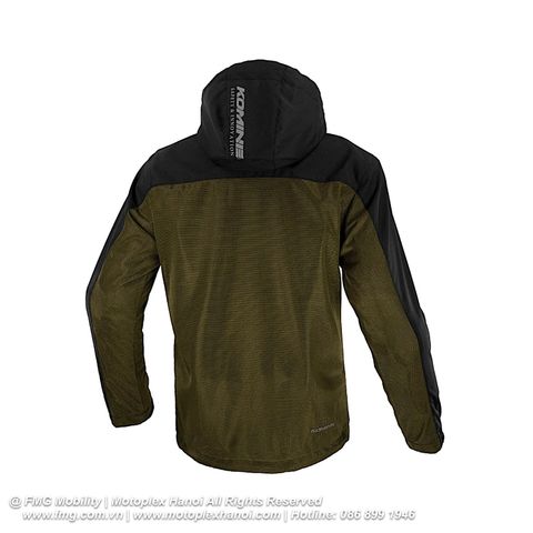 Áo Bảo Hộ Moto Komine JK-1143 Protect Mesh Parka Ten Jacket chính hãng tại FMG Superstore | Motoplex Hanoi
