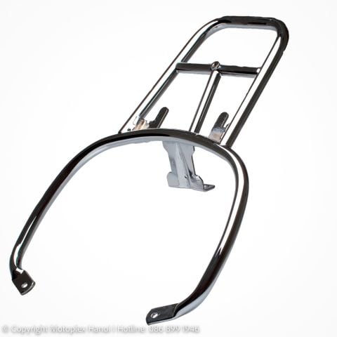 Giá Đỡ Thùng Đồ Sau MY2023 Mạ Chrome Vespa GTS,Vespa GTV Chính Hãng tại Motoplex Hanoi