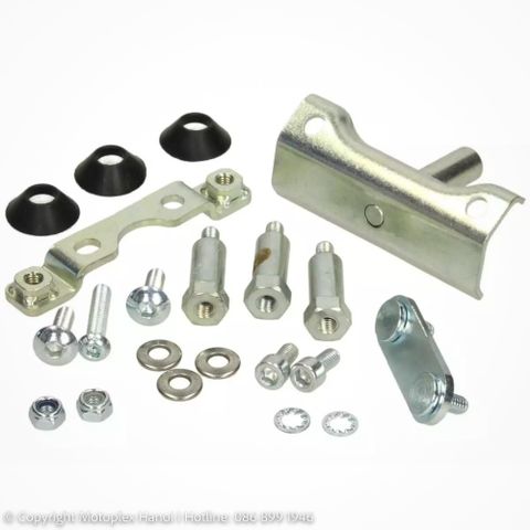 Baga Trước (Giá Đèo Hàng Trước) Mạ Chrome cho Vespa GTS Chính Hãng