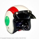 Mũ Bảo Hiểm 3/4 VESPA CỜ Ý Chính Hãng tại Motoplex Hanoi