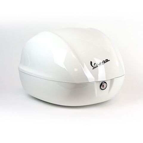 Thùng Đồ 32L Vespa Primavera & Vespa Sprint - White Br/ CM341401 chính hãng tại Motoplex Hanoi
