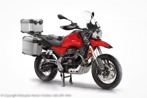 Bộ Thùng Nhôm Top Case 48Lit Moto Guzzi V85 TT và V85 TT Travel