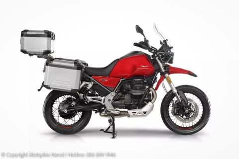 Bộ Thùng Nhôm Top Case 48Lit Moto Guzzi V85 TT và V85 TT Travel