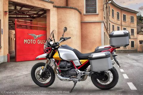 Bộ Thùng Nhôm Top Case 48Lit Moto Guzzi V85 TT và V85 TT Travel