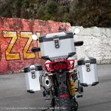 Bộ Thùng Nhôm Top Case 48Lit Moto Guzzi V85 TT và V85 TT Travel