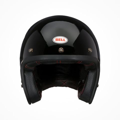 Mũ Bảo Hiểm 3/4 BELL Custom 500 Solid Gloss Black Chính Hãng Nhập Khẩu USA